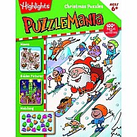 Christmas Puzzles: 100+ Puzzles!  Hidden Pictures Puzzles, Brainteasers, Mazes, Wordplay, Matching,  and More!