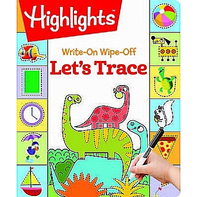 Write-On Wipe-Off Let's Trace