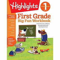 First Grade Big Fun Workbook: 256-Page Activity Workbook for First Graders