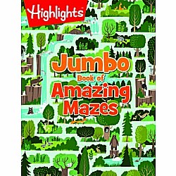 Jumbo Book of Amazing Mazes: Jumbo Activity Book with 175+ Colorful Mazes for Kids, Highlights Maze Book for Kids