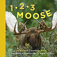 1, 2, 3 Moose: An Animal Counting Book