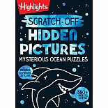 Scratch-Off Hidden Pictures Mysterious Ocean Puzzles