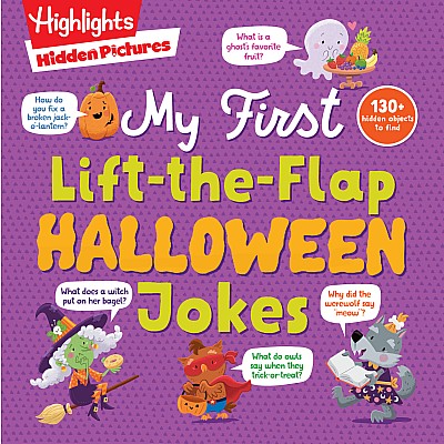 Hidden Pictures My First Lift-the-Flap Halloween Jokes