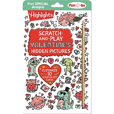 Scratch-and-Play Valentine's Hidden Pictures