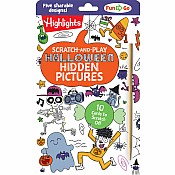 Scratch-and-Play Halloween Hidden Pictures