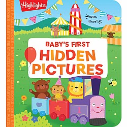 Baby’s First Hidden Pictures: Lift the Flap Book with Learning Puzzles for Babies, Seek-and-Find Activity Book  with Interactiv