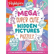 Mega Super Cute Hidden Pictures Puzzles