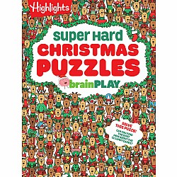 brainPLAY Super Hard Christmas Puzzles: 200+ Challenging Christmas Puzzles