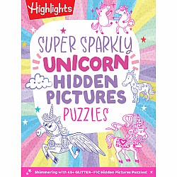 Super Sparkly Unicorn Hidden Pictures Puzzles