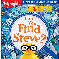 Can You Find Steve?: A Hide-and-Seek Puzzle Adventure with Find It Games and Challenges, Scavenger Hunt Duck Book for Kids Ages