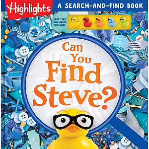 Can You Find Steve?: A Hide-and-Seek Puzzle Adventure with Find It Games and Challenges, Scavenger Hunt Duck Book for Kids Ages