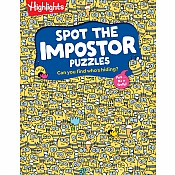 Spot the Impostor Puzzles: Kids Activity Book with Zany Odd-One-Out Scenes, Look-and-Find Puzzle Book for Kids Ages 7 and Up wi