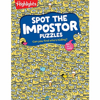 Spot the Impostor Puzzles: Kids Activity Book with Zany Odd-One-Out Scenes, Look-and-Find Puzzle Book for Kids Ages 7 and Up wi