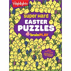 Super Hard Easter Puzzles brainPLAY: Easter Puzzle and Activity Book with Over 75 Brain-Teasing Mazes, Logic Games, Hidden Obje