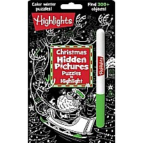 Christmas Hidden Pictures Puzzles to Highlight: Color winter puzzles! Over 300+ objects!