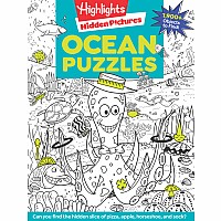 Ocean Puzzles: Over 100 Search and Find Puzzles with Sea Creatures, Marine Animals and More