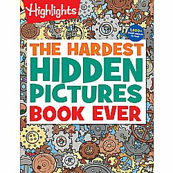 The Hardest Hidden Pictures Book Ever: 1500+ Tough Hidden Objects to Find, Extra Tricky Seek-and-Find Activity Book, Kids Puzzl