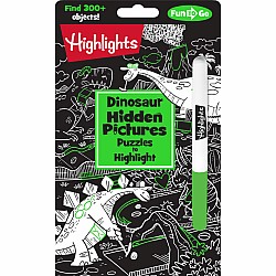 Dinosaur Hidden Pictures Puzzles to Highlight