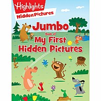 Jumbo Book of My First Hidden Pictures: 115+ Hidden Pictures Puzzles in Highlights Activity Book, Seek and Find Puzzles for Kid