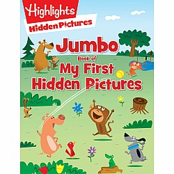 Jumbo Book of My First Hidden Pictures: 115+ Hidden Pictures Puzzles in Highlights Activity Book, Seek and Find Puzzles for Kid