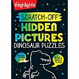 Scratch-Off Hidden Pictures Dinosaur Puzzles