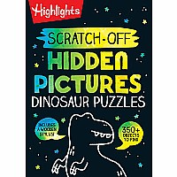 Scratch-Off Hidden Pictures Dinosaur Puzzles