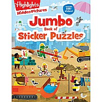 Jumbo Book of Sticker Puzzles: 800+ Stickers and 100+ Playtime Activities