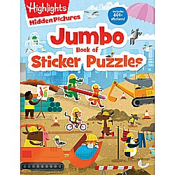 Jumbo Book of Sticker Puzzles: 800+ Stickers and 100+ Playtime Activities