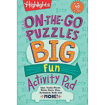 On-the-Go Puzzles Big Fun Activity Pad
