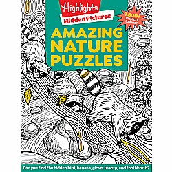 Amazing Nature Puzzles: Explore & Discover with Over 100 Fun Hidden Pictures Nature Puzzles