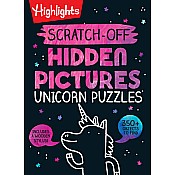 Scratch-Off Hidden Pictures Unicorn Puzzles