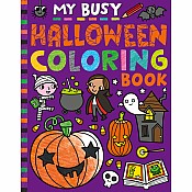 My Busy Halloween Coloring Book