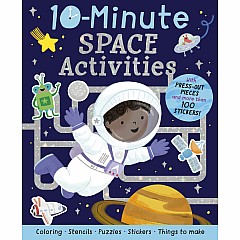 10-Minute Space Activities: With Press-Out Pieces and more than 100 Stickers!