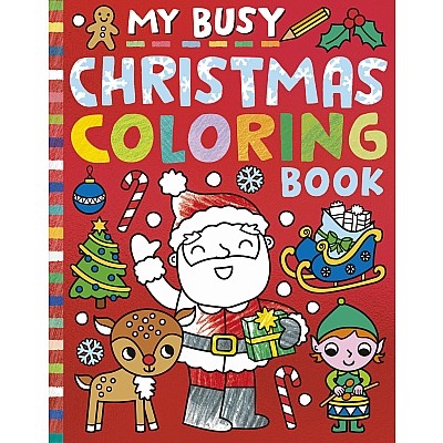 My Busy Christmas Coloring Book