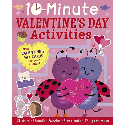 10-Minute Valentine's Day Activities: Make Valentine's Day cards for your friends!