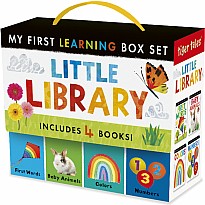 My First Learning Box Set: Little Library: First Words; Baby Animals; Colors; Numbers