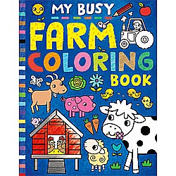 My Busy Farm Coloring Book