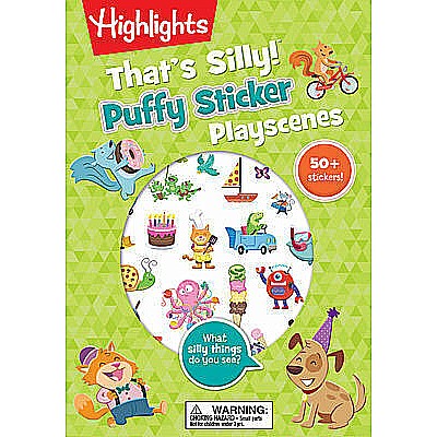 That's Silly!(TM) Puffy Sticker Playscenes