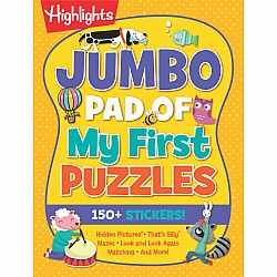 Jumbo Pad of My First Puzzles