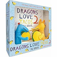 Dragons Love Tacos 2 Book and Toy Set paperback