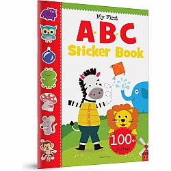 My First ABC Sticker Book: Exciting Sticker Book With 100 Stickers