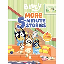 Bluey: More 5-Minute Stories: 6 Stories in 1 Book? Hooray!
