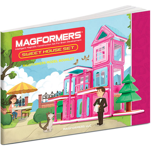 Sweet House 64pc Set Homewood Toy & Hobby