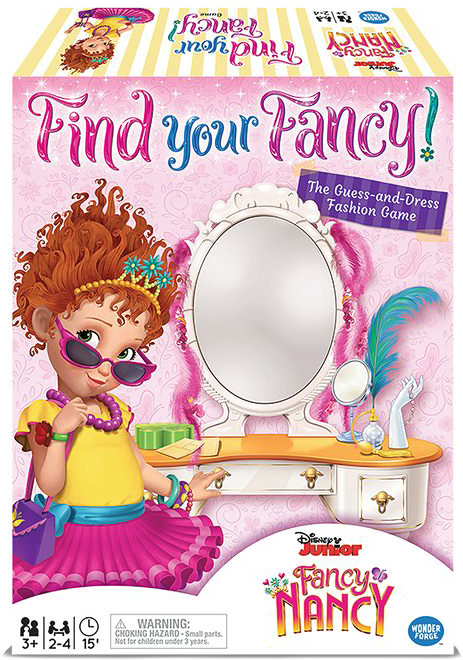 Disney Junior Fancy Nancy Find your Fancy! - g. whillikers toys