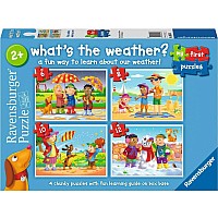My First Puzzles: What's the Weather (6, 8, 10, 12 Piece Puzzles)