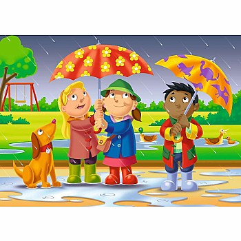 Ravensburger "My First Puzzles: What's the Weather?" (6, 8, 10, 12 Pc Puzzles)