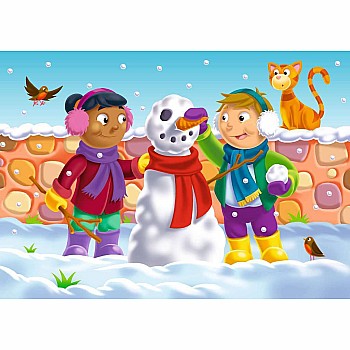 Ravensburger "My First Puzzles: What's the Weather?" (6, 8, 10, 12 Pc Puzzles)