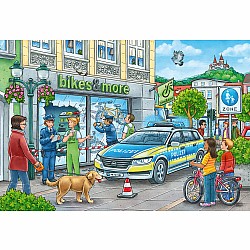 Police At Work 2X24Pc Puzzl