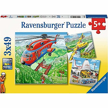 Ravensburger "Above The Clouds" (49 Pc 3 in 1 Puzzle)