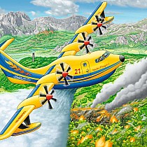 Above The Clouds 3X49Pc Puzzle